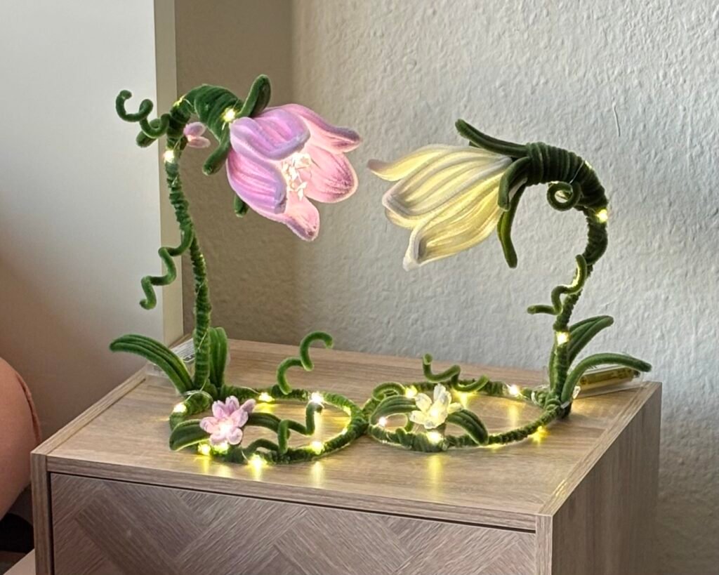 Night Bloom Lamp | Girlypop DIY | Pipe Cleaners