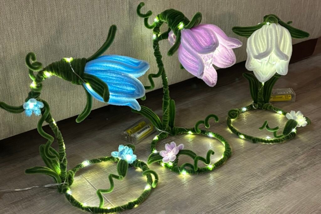 Night Bloom Lamp | Girlypop DIY | Pipe Cleaners