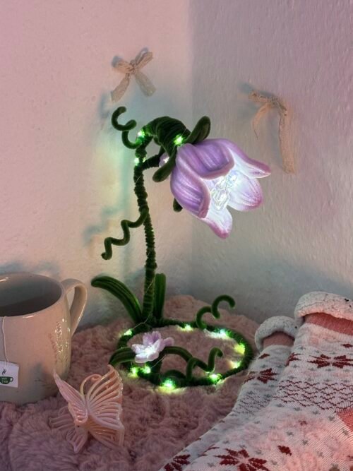 Night Bloom Lamp | Girlypop DIY | Pipe Cleaners